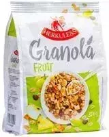 Granola HERKULESS, grauzdēts muesli ar augļiem, 0.350kg