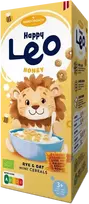 Happy Leo rudzu un auzu pārslas ar medu, Organic, 150g