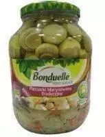 Marinuoti pievagrybiai BONDUELLE, 1,6/0,96 kg