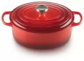Le Creuset Cast iron puodas oval 27cm / 4.1L red