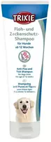Šampūns pret parazītiem suņiem : Trixie Flea and tick Šampūnas, 250 ml. ar maggozas ekstraktu.