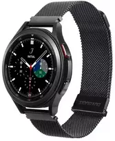 DUX DUCIS strap MILANESE stainless steel magnetic 22 mm juodas