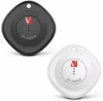 Izsekošanas ierīce Verbatim My Finder Smart Air Tag Tracker 2pack Juodas / Baltas