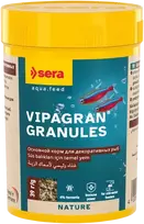 Peldoša, mīksta granulu barība dekoratīvajām zivīm - Sera Vipagran Granules 100 ml (39 g)