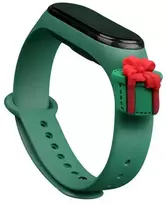 Fusion Accessories Fusion Xmas Present for Xiaomi Mi Band 5 | Mi Band 6 žalias