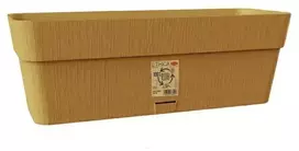 Stefanplast Puku kaste ar paliktni Ethica 30x13x12cm sinepju dzeltens ()
