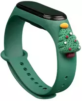 Fusion Accessories Fusion Xmas Christmas Tree 2 for Xiaomi Mi Band 3 | 4 žalias