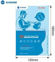 „SUNSHINE SS-U300“ UV stiklo pluošto plėvelės išmaniesiems telefonams, 25 vnt. pakuotė
