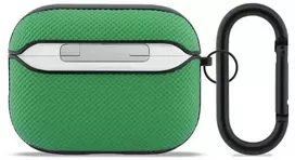 Dėklas Lacoste Petit Pique Croc Logo Patch Case for AirPods Pro 3 Žalias