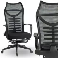Juoda ergonominė biuro kėdė ACTON
