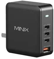 Minix P165 GaN Wall Charger with 3x USB-C and 1x USB-A Ports