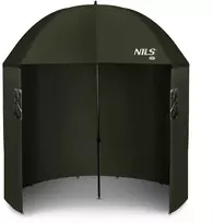 NC4702 Žvejybos skėtis su šoniniu skydu NILS CAMP