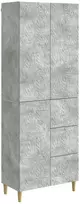 2 pcs Betono pilka