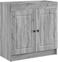 Vonios spintelė po kriaukle Pilka Sonoma 78,5 x 37,5 x 81 cm