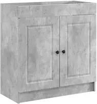 Vonios spintelė po kriaukle Betono pilka 56 x 37,5 x 81 cm