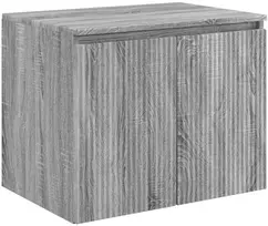 Prisegamas Vonios Spintelė Pilka Sonoma 62,5 x 44,5 x 50 cm