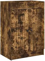 Vonios spintelė po kriaukle Dūminio ąžuolo 56 x 37,5 x 81 cm