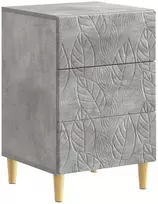 Naktinis staliukas Betono pilka 43 x 39,5 x 66,5 cm