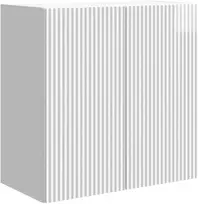 Prie sienos montuojama spinta Itin blizgi balta 59 x 31 x 60 cm