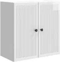 Prie sienos montuojama spinta Itin blizgi balta 59 x 31 x 60 cm