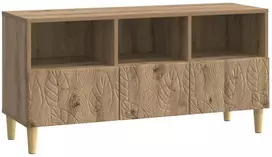 TV staliukas Televizoriaus spintelė 102 x 34,5 x 50 cm Artisano ąžuolo