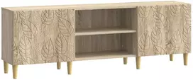 TV staliukas Televizoriaus spintelė 150 x 31 x 50 cm Sonoma ąžuolas
