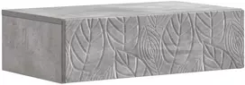 Sieninis šoninis staliukas Betono pilka 87,5 x 34,5 x 17 cm