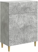 Kabalas Betono pilka 66 x 34,5 x 90 cm Apdirbta mediena