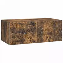 TV staliukas Sieninė TV spintelė 98 x 31 cm Dūminio ąžuolo Apdirbta mediena