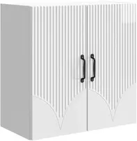 Prie sienos montuojama spinta Itin blizgi balta 59 x 31 x 60 cm