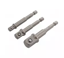 AW-Tools AWTOOLS ADAPTERIAI GALVUTĖMS HEX 3vnt. 1/4″-3/8″-1/2″ BL