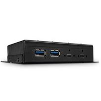 USB Hub - LINDY 4 Port USB 3.2 Gen 2 Type C Metalinis Hub, 10Gbps