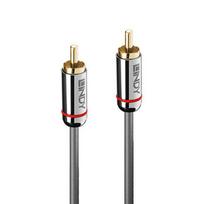 Garso Kabelis - LINDY Cromo Line Skaitmeninis Phono Garso Kabelis, M/M, 3 m, Antracito Spalva
