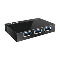 USB Hub - D-LINK DUB-1340 4-Port USB 3.0 Hublis 5Gbit/s Duomenų Perdavimo Greitis
