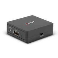 HDMI Skirstytuvas - LINDY 2 Prievadų HDMI 18G Skirstytuvas, 3840x2160@60Hz, Juodas