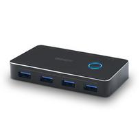 USB Adapteris - LINDY USB 3.0 Adapteris 2:4, 4 Įrenginiai, 5Gbps, Juodas