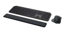 LOGITECH MX Keys S Combo Graphite, Wireless Mouse and Keyboard Combo, US Layout, Bluetooth, Logi Bolt, Supports Logi Options+