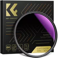 K&F Concept K&F 67MM Nano-X Soft Graduated ND8 Filter, HD, Waterproof, Anti Scratch, Blue Coated KF01.1503V1
