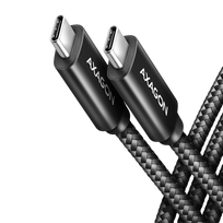 AXAGON BUCM4X-CM10AB NewGEN+ cable USB-C - USB-C, 1m, USB4 Gen 3×2,