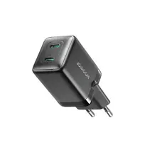 Joyroom JR-TCG17 45W 2 x USB-C (EU plug) - black