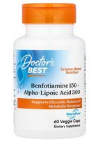 Benfotiamine 150 + Alpha-Lipoic Acid 300 - 60 vcaps