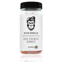 SLICK GORILLA Dietary supplement Vitamin bears for hair strengthening 60 pcs. ampulės plaukams Unisex