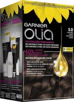 Plaukų dažai Garnier Olia Midnight, šviesiai ruda sp., 5.0, 60 ml
