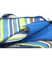 Pledas piknikams Cattara Spring – mėlynas-dryžuotas 150 x 150 cm