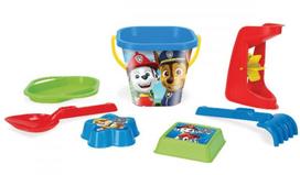 Smėlio žaislų rinkinys Wader Paw Patrol, įvairių spalvų, 7 vnt.