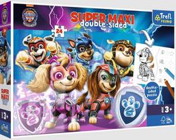 Dėlionė Trefl Paw Patrol Paw Team In Action 41016, 27 cm x 40 cm, 24 vnt., įvairių spalvų