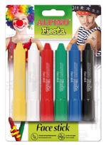 Veido dažai Alpino Fiesta, įvairių spalvų, 6 vnt.