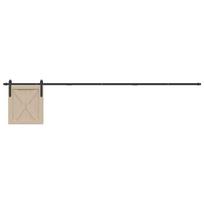 stumdomų spintelių durų komplektas 244 cm anglinis plienas