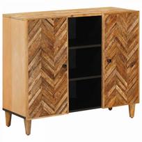 Saugojimo spintos Ruda 90 x 33,5 x 75 cm Kietas mango medis