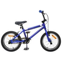 BMX Dviratis 18 Colių 7-10 metų amžiaus Tamsiai mėlyna